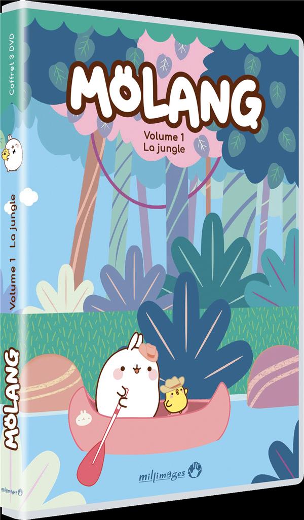 Molang - Saison 2, Vol. 1 : La jungle [DVD] - flash vidéo