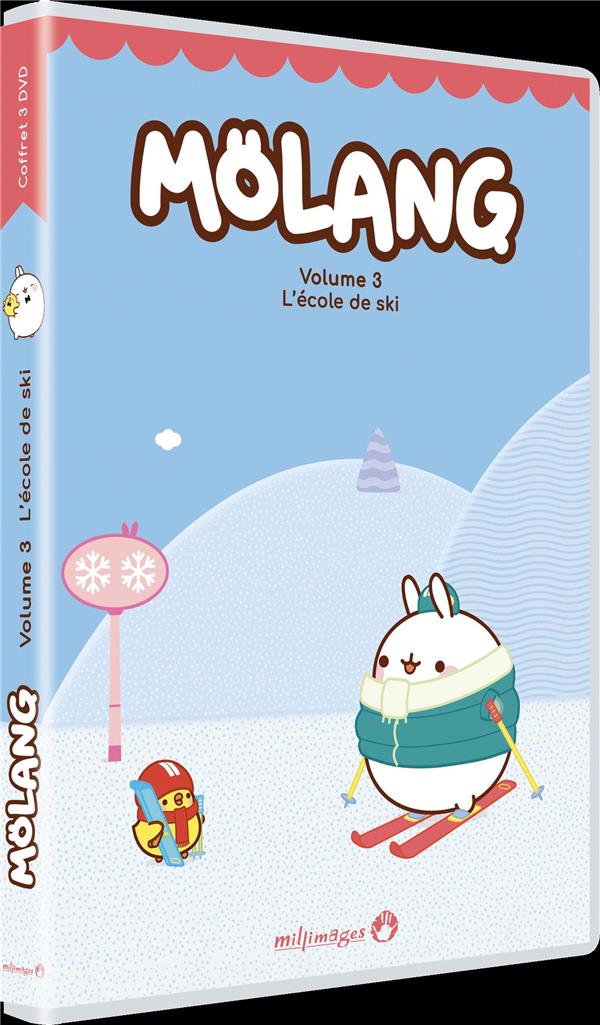 Molang - Saison 2, Vol. 3 : L'école de ski [DVD] - flash vidéo