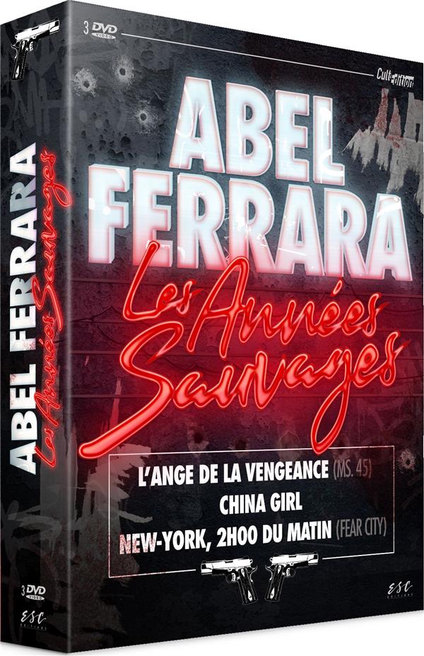 Coffret Abel Ferrara, les années sauvages 3 films [DVD] - flash vidéo