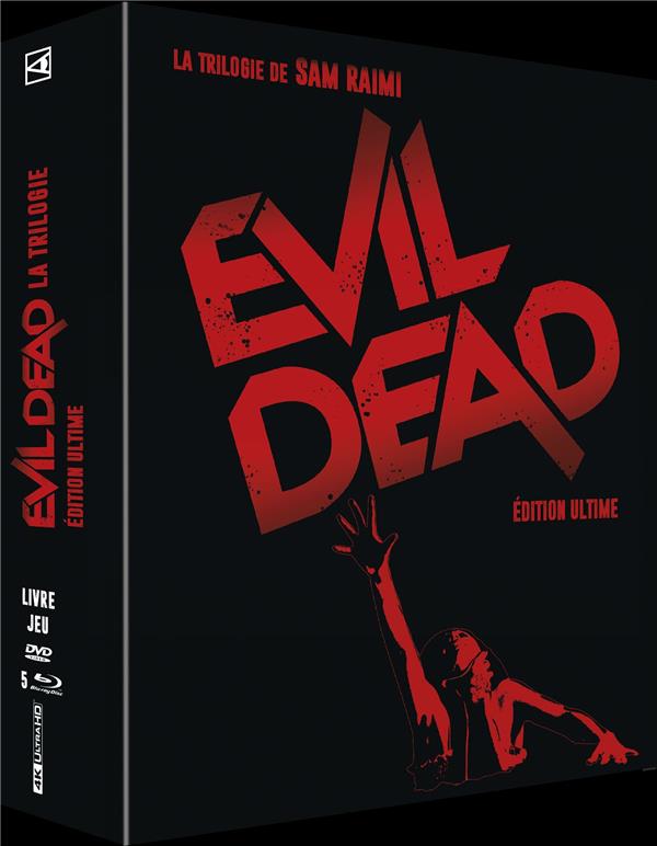 Coffret Evil Dead 1 à 3 [Combo DVD, Blu-Ray, Blu-Ray 4K]