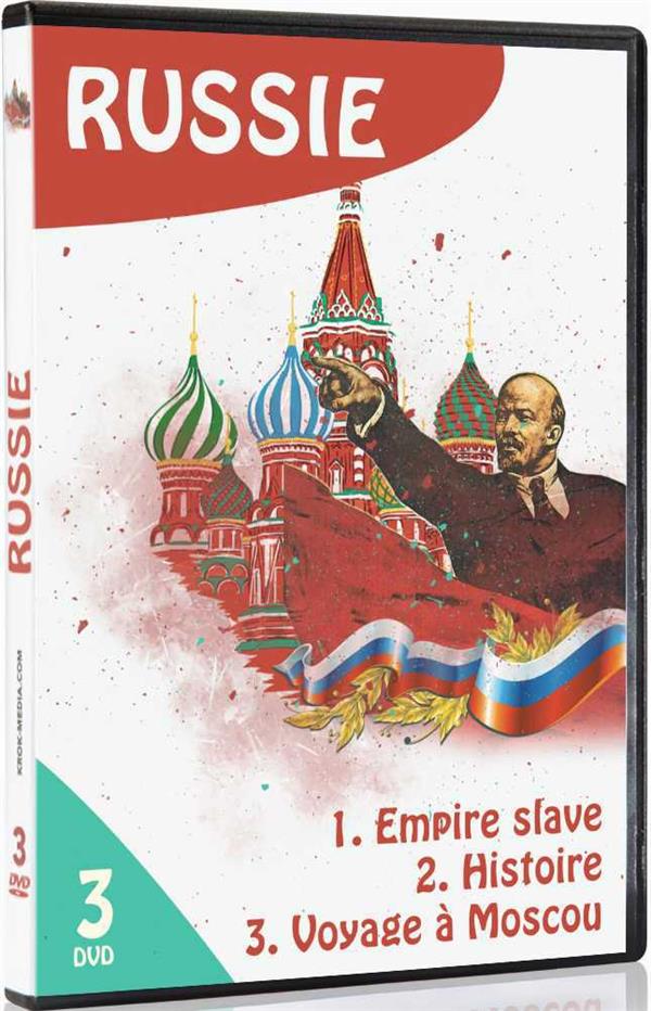 Coffret Russie 3 Films : L'empire Slave Histoire De La Russie Voyage à Moscou [DVD] - flash vidéo