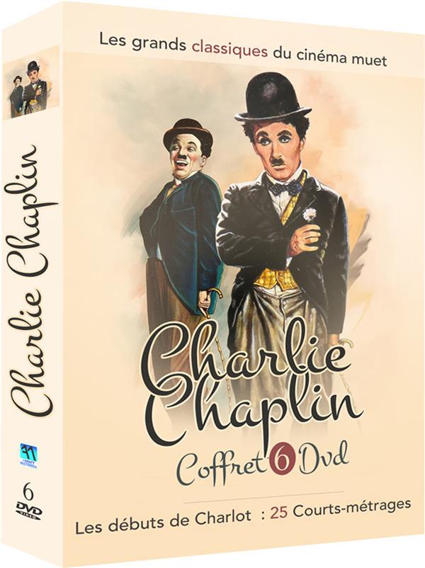 Coffret Charlie Chaplin, Les Débuts De Charlot 25 Courts-métrages [DVD]