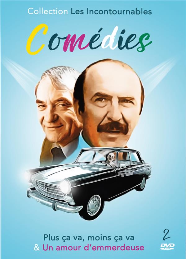 Coffret Comédie Incontournables 2 Films : Plus ça Va Moins ça Va Un Amour D'emmerdeuse [DVD] - flash vidéo