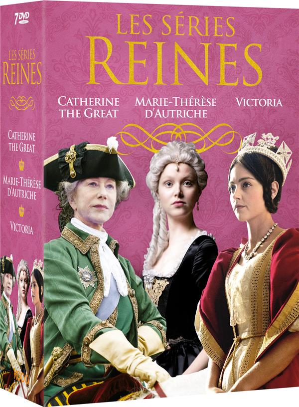 Les Séries Reines : Catherine the Great + Marie-Thérèse d'Autriche + Victoria - Saison 1 [DVD] - flash vidéo