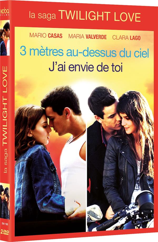 Twilight Love 1 & 2 : 3 mètres au-dessus du ciel + J'ai envie de toi [DVD] - flash vidéo