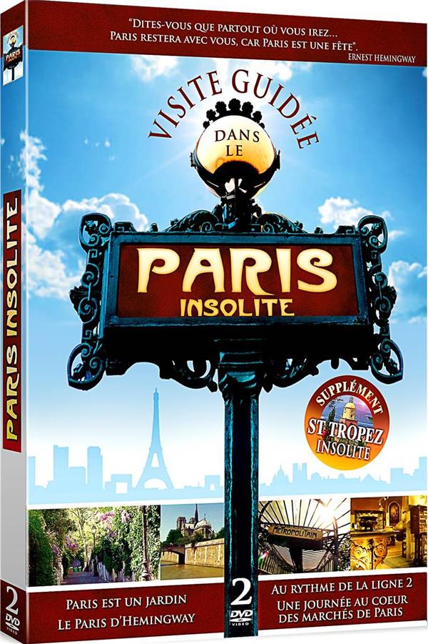 Coffret Paris Insolite [DVD]