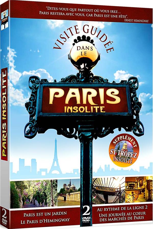 Coffret Paris Insolite [DVD] - flash vidéo