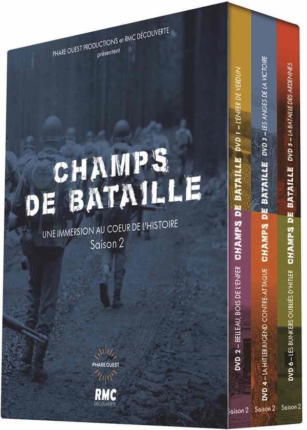 Coffret Champs De Bataille, Saison 2 [DVD]