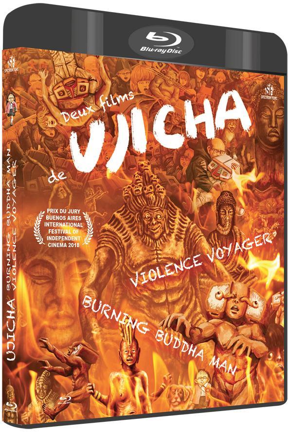 Deux films de Ujicha - The Burning Buddha Man + Violence Voyager [Blu-ray]