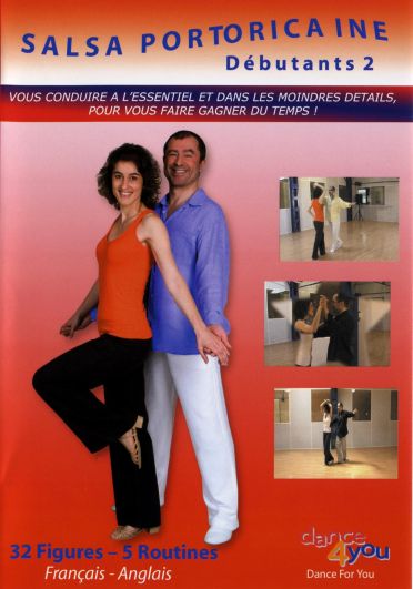 Salsa Portoricaine : Débutants 2 [DVD] - flash vidéo
