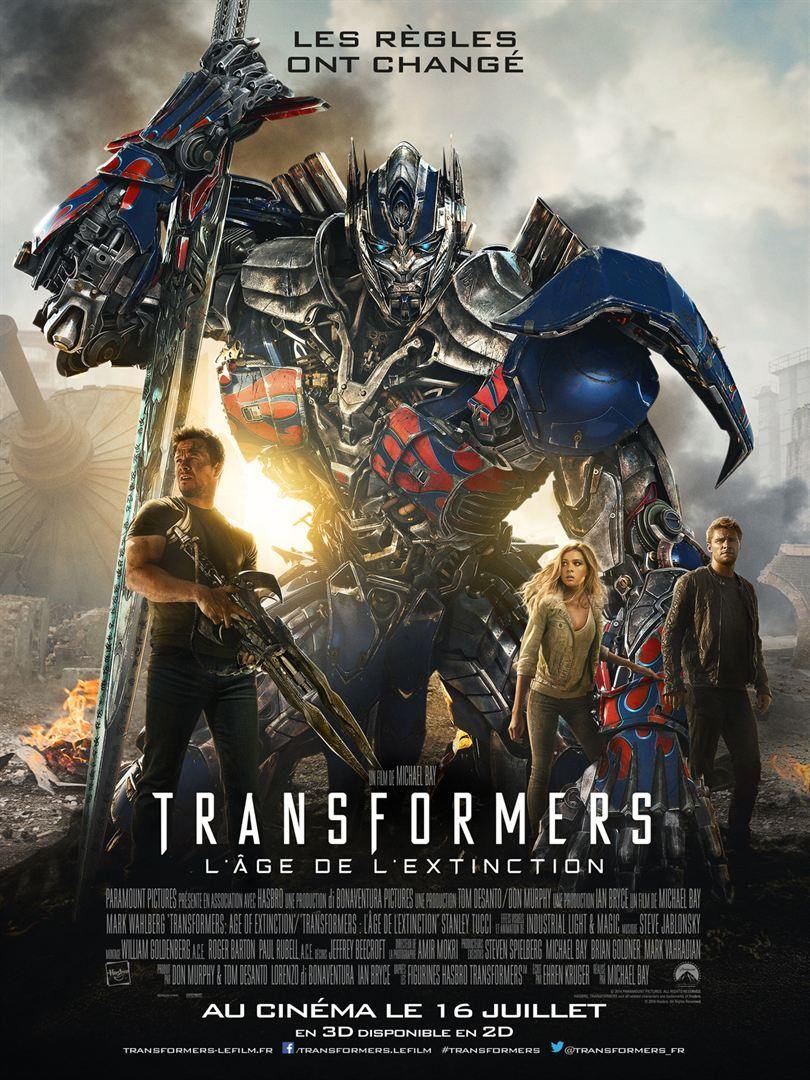 Transformers 4 age of extinction [Blu-ray à la location] - flash vidéo