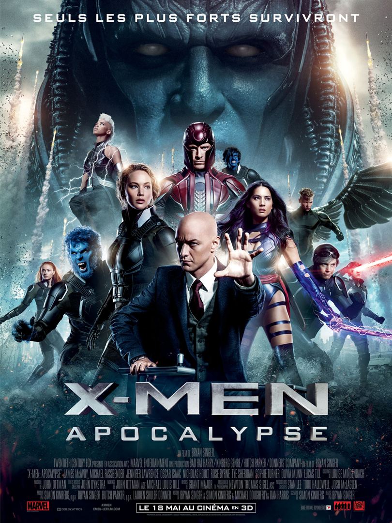 X-Men 6 Apocalypse [DVD à la Location] - flash vidéo