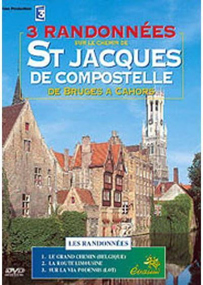 flashvideofilm - 3 Randonnees Sur Le Chemin De St Jacques De Compostelle, De Bruges A Cahors [DVD] - DVD