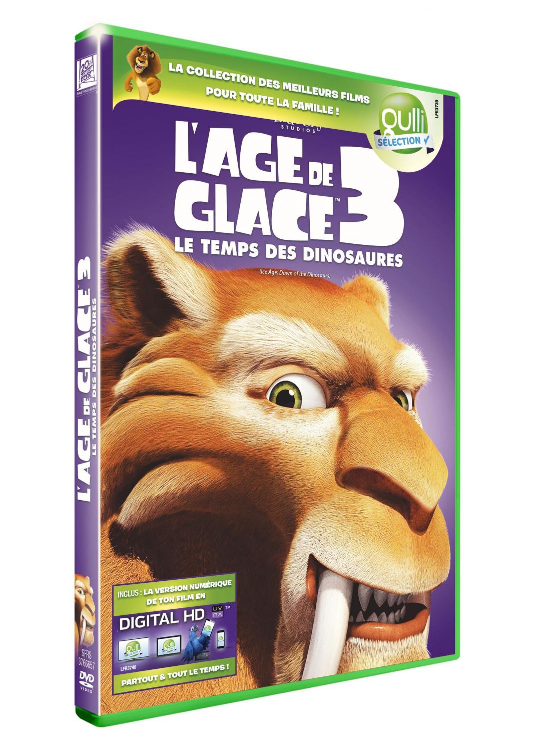 L'Age de Glace 3 : Le Temps des Dinosaures [DVD à la location] - flash vidéo