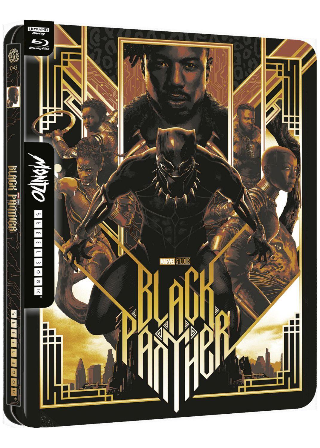 Black Panther [Combo Blu-Ray, Blu-Ray 4K] - flash vidéo