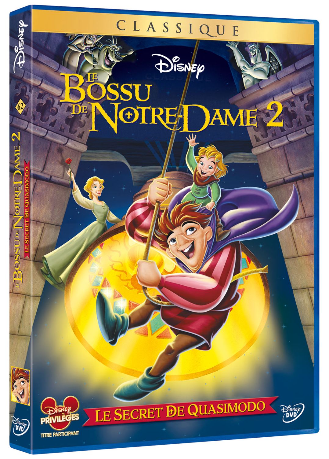 Le Bossu de Notre Dame 2, le Secret de Quasimodo [DVD à la location] - flash vidéo