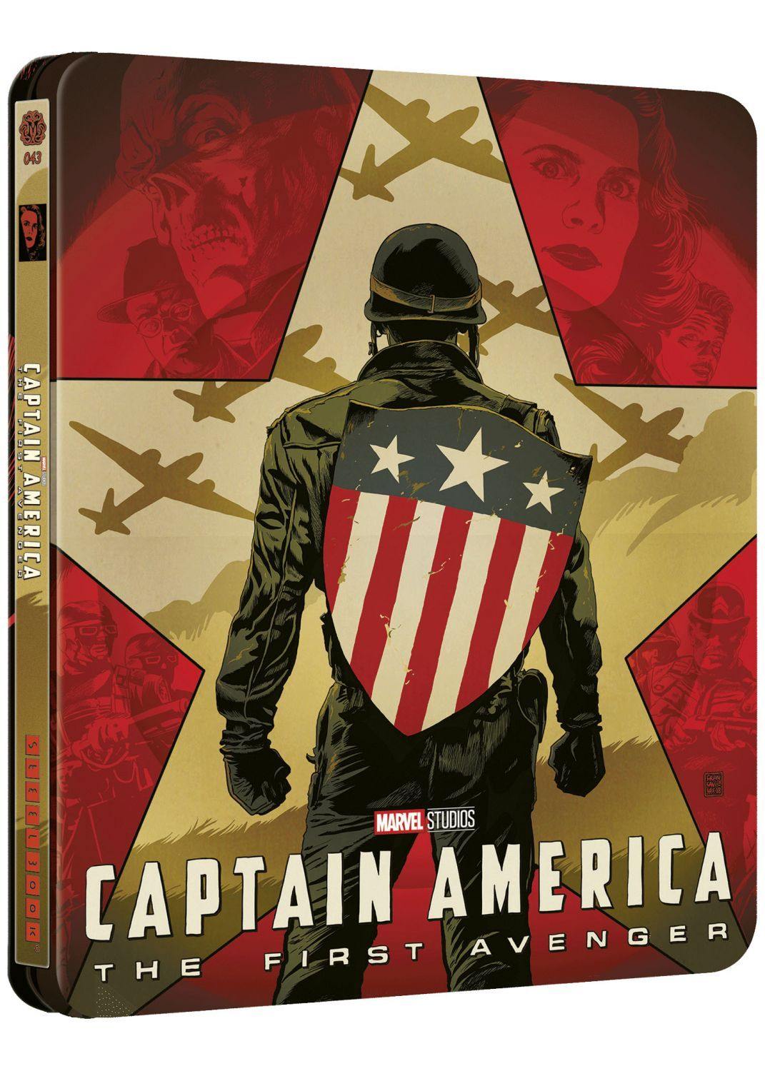 Captain America : First Avenger [Combo Blu-Ray, Blu-Ray 4K] - flash vidéo