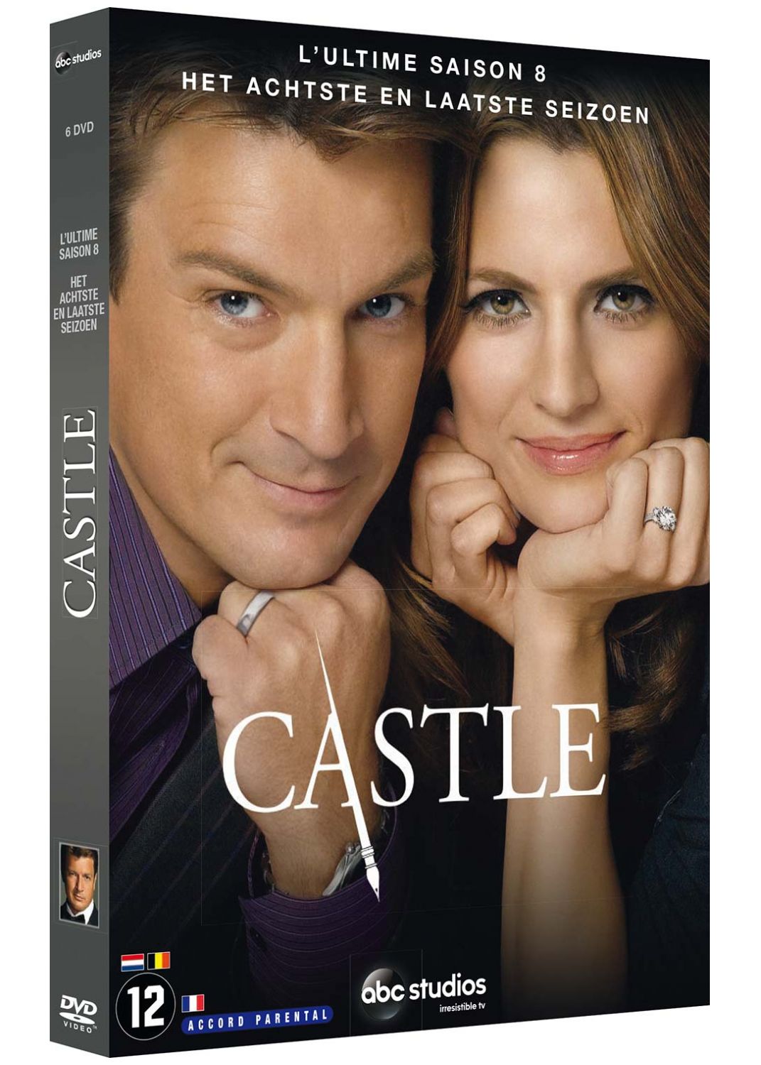 Coffret Castle, Saison 8 [DVD] - flash vidéo