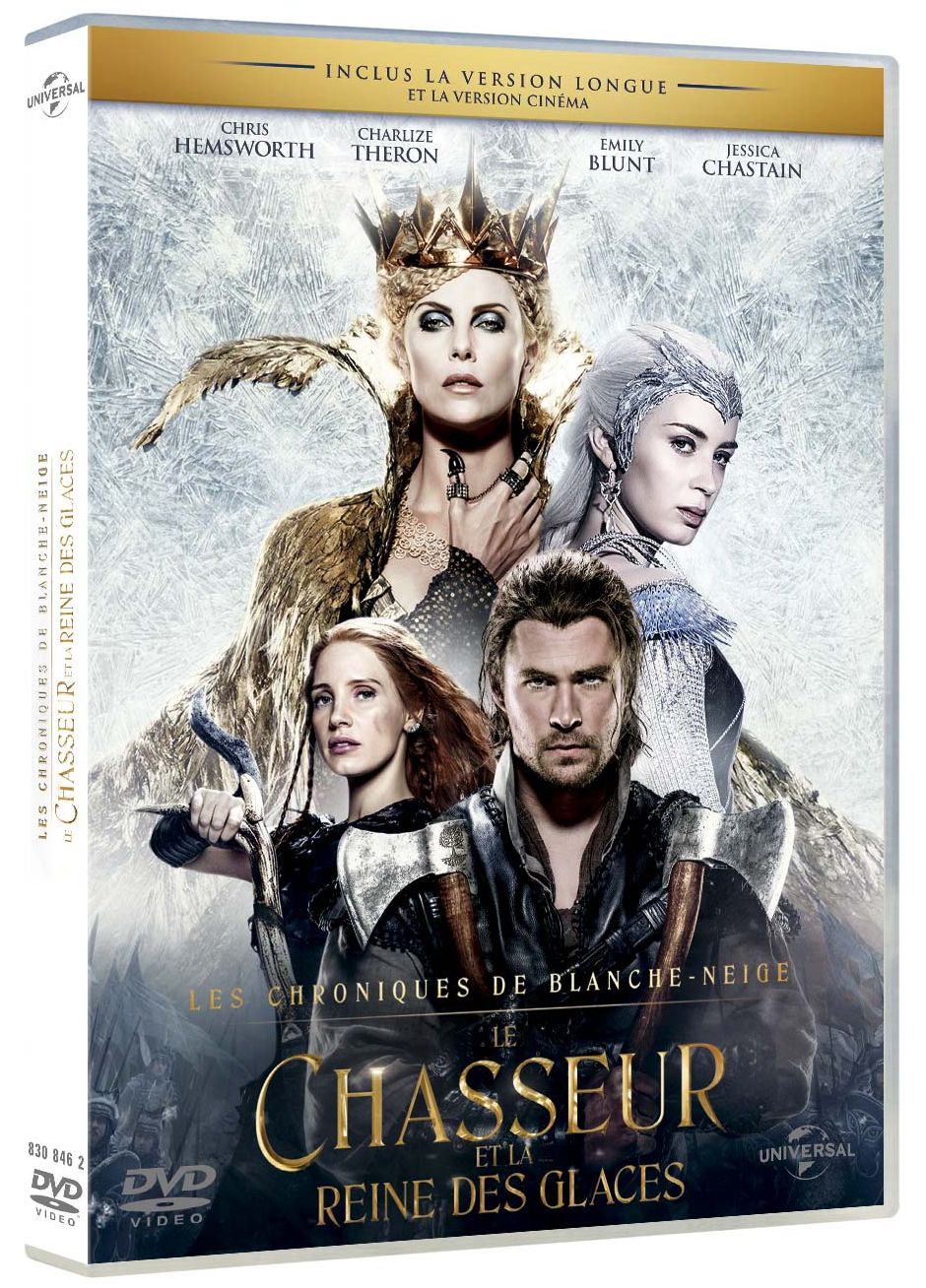 Le Chasseur et la Reine des Glaces [DVD à la Location] - flash vidéo