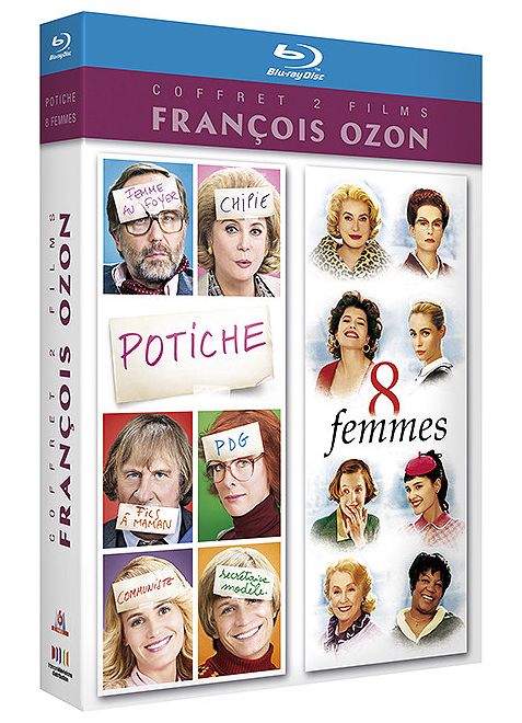 Coffret Ozon 2 Films : Potiche Huit Femmes [Blu-Ray]