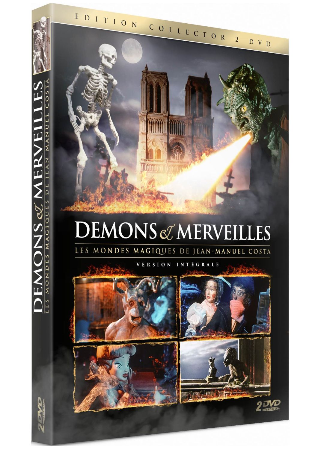 Coffret Démons Et Merveilles : Les Mondes Magiques De Jean-Manuel Costa [DVD] - flash vidéo