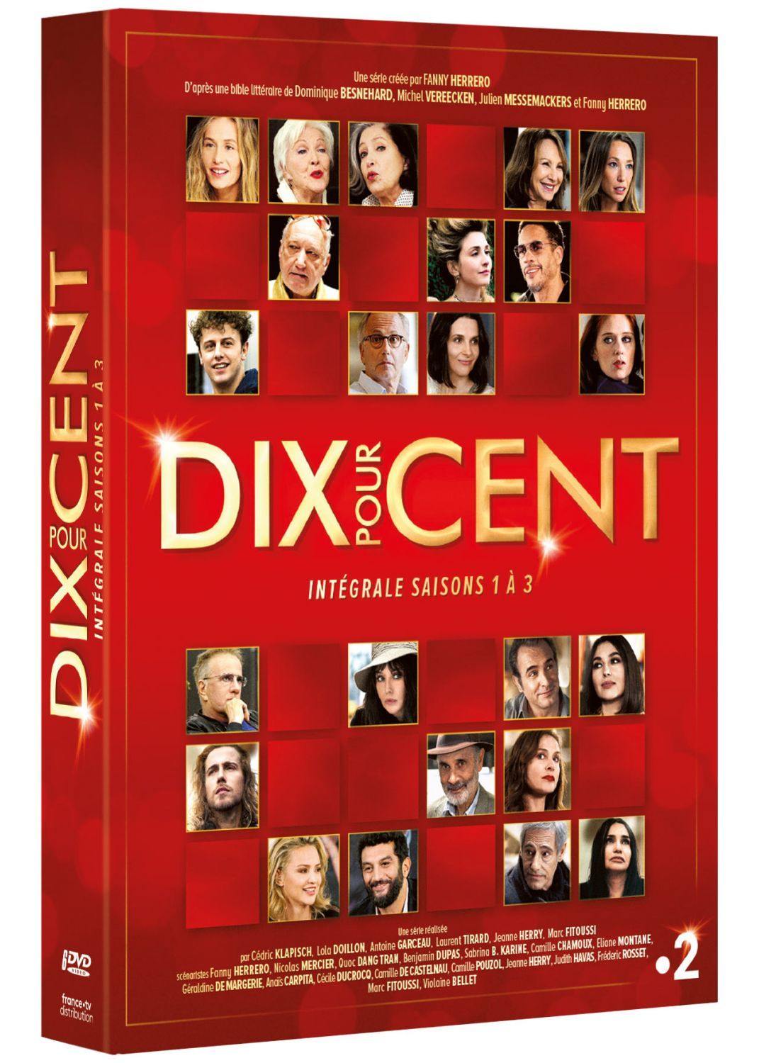Coffret Dix Pour Cent, Saisons 1 à 3 [DVD Promotion] - flash vidéo