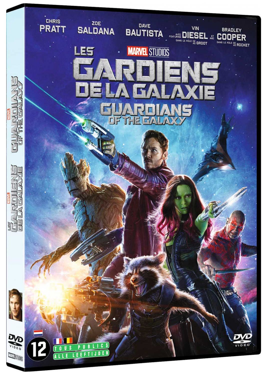 Les Gardiens de la Galaxie Vol.1 [DVD à la location] - flash vidéo