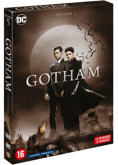 Gotham - Saison 5 [DVD à la location] - flash vidéo