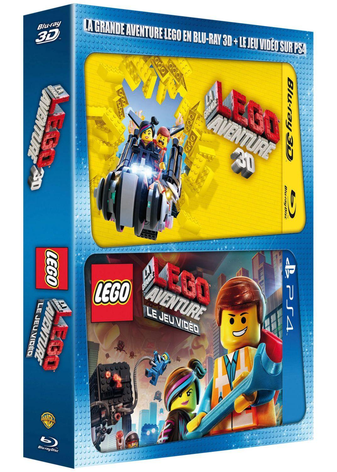 Coffret La Grande Aventure Lego  La Grande Aventure Lego Ps4 [Combo Blu-Ray, Blu-Ray 3D] - flash vidéo