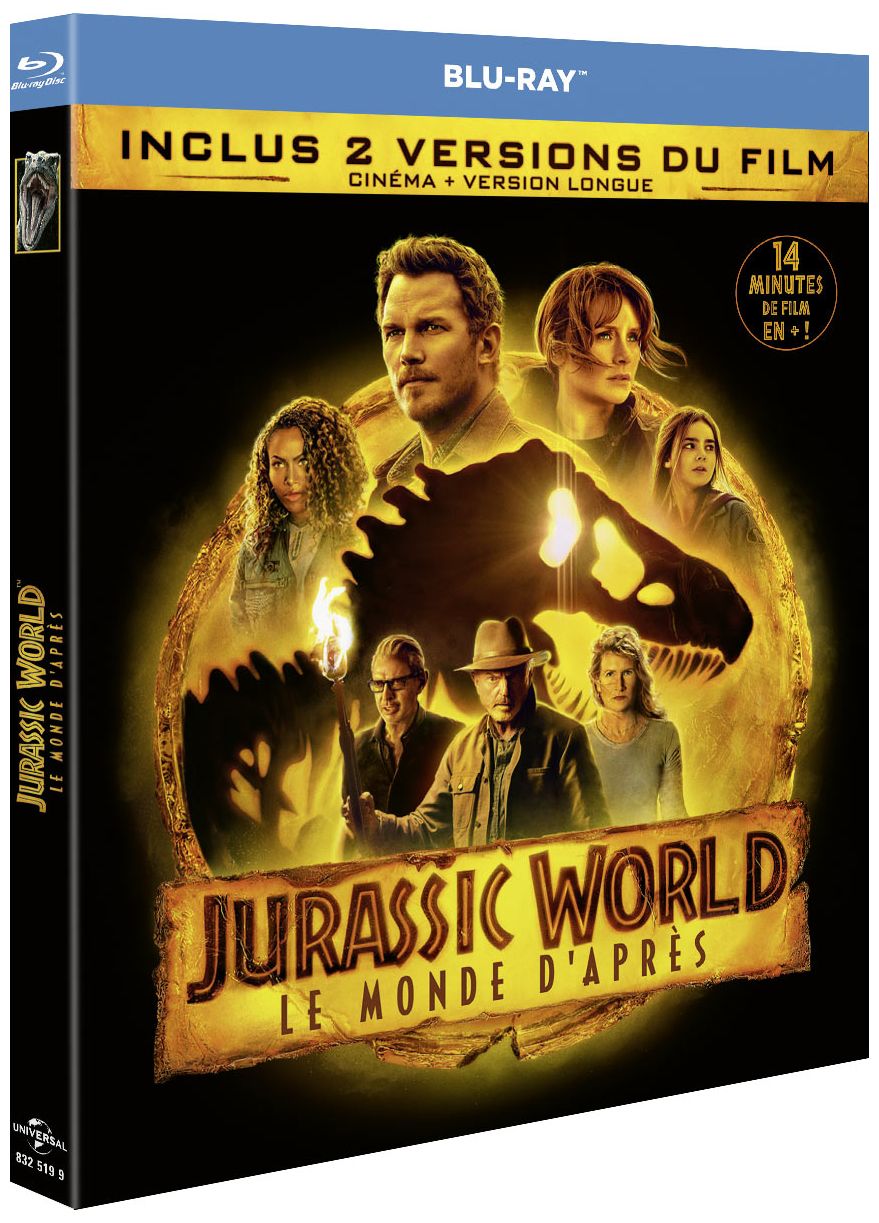 Jurassic World : Le Monde d'après [DVD, Blu-ray, 4K UHD à la location] - flash vidéo