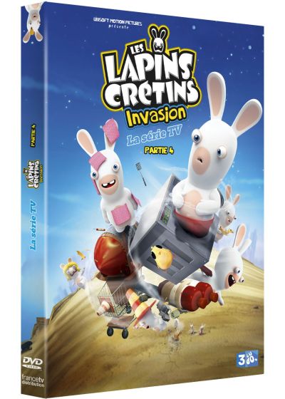 Les Lapins Crétins Invasion, Vol. 4 [DVD] - flash vidéo