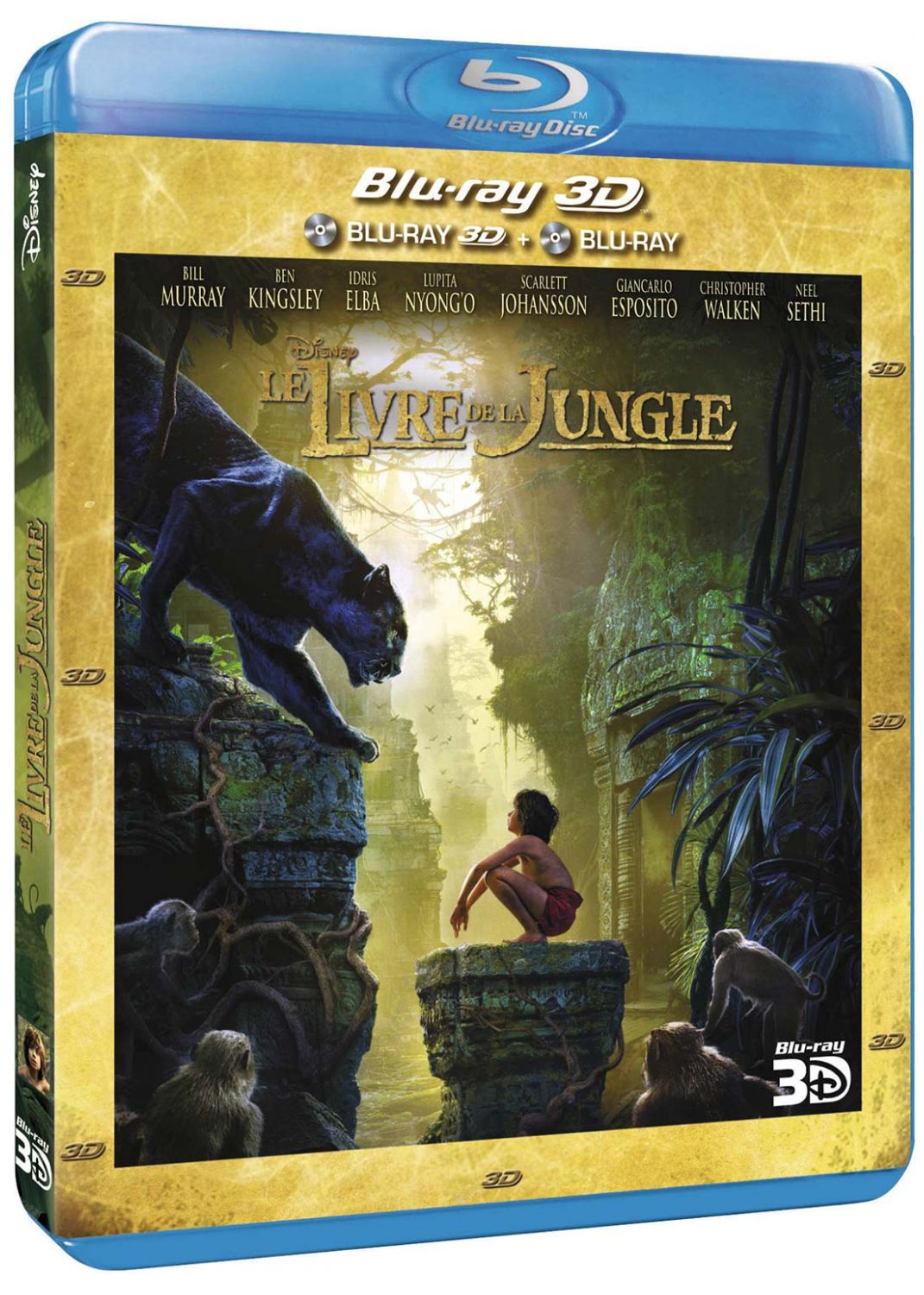 Le livre de la jungle (film) [Blu-ray 3D à la location] - flash vidéo