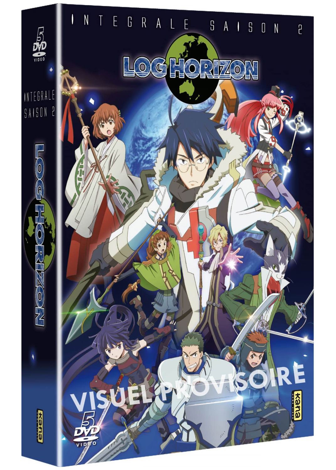 Log Horizon - Saison 2 - Coffret 5 DVD + 1 Livret - flash vidéo