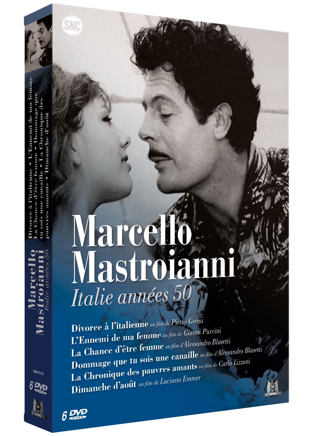 Coffret Marcello Mastroianni, Italie Années 50, 6 Films [DVD]