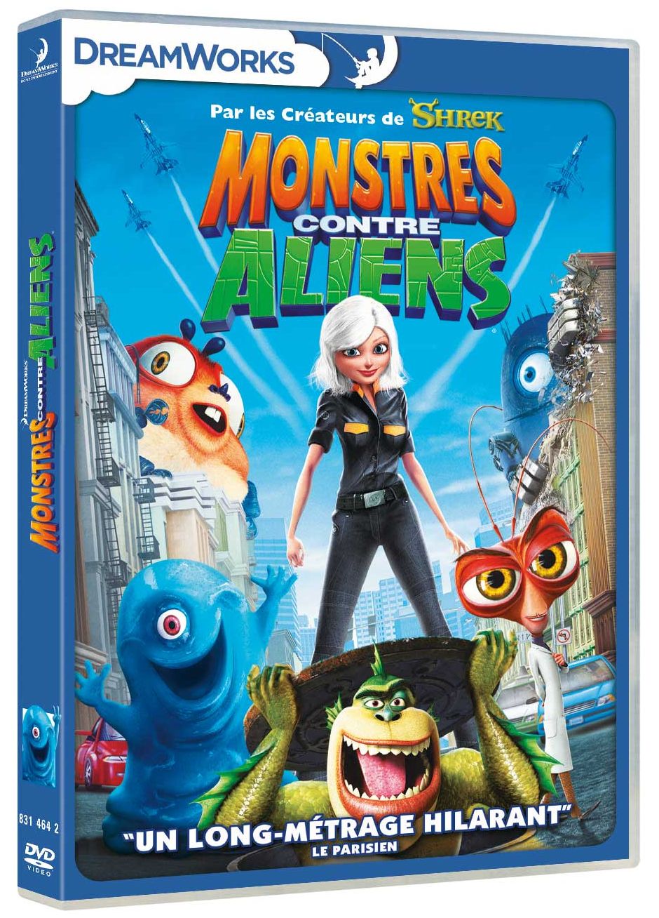 Monstres Contre Alien [DVD à la location] - flash vidéo