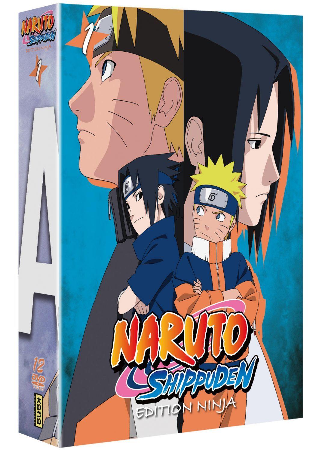 Naruto Shippuden - édition Ninja, Coffret 1 [DVD] - flash vidéo