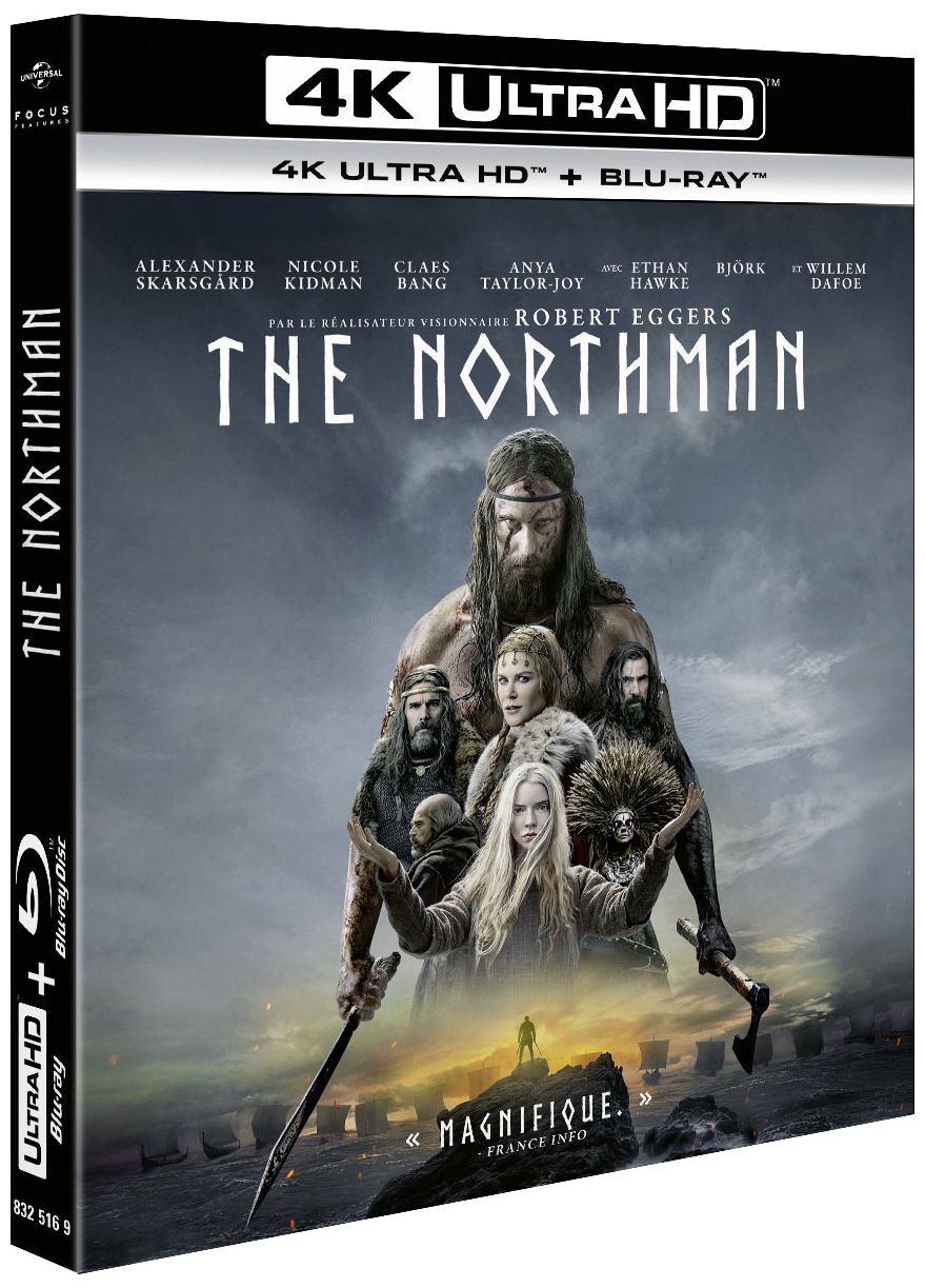 The Northman [DVD, Blu-ray, 4K UHD à la location] - flash vidéo