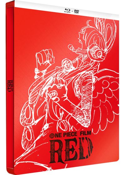 One Piece - Le Film : Red - Édition limitée - + DVD - Boîtier SteelBook - flash vidéo