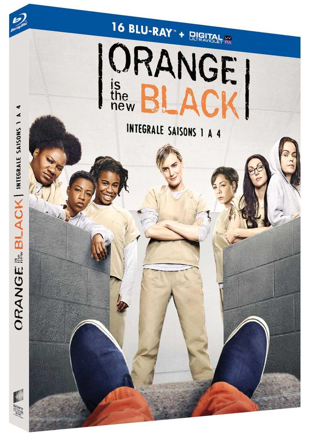 Coffret Orange Is The New Black, Saisons 1 à 4 [Blu-Ray] - flash vidéo