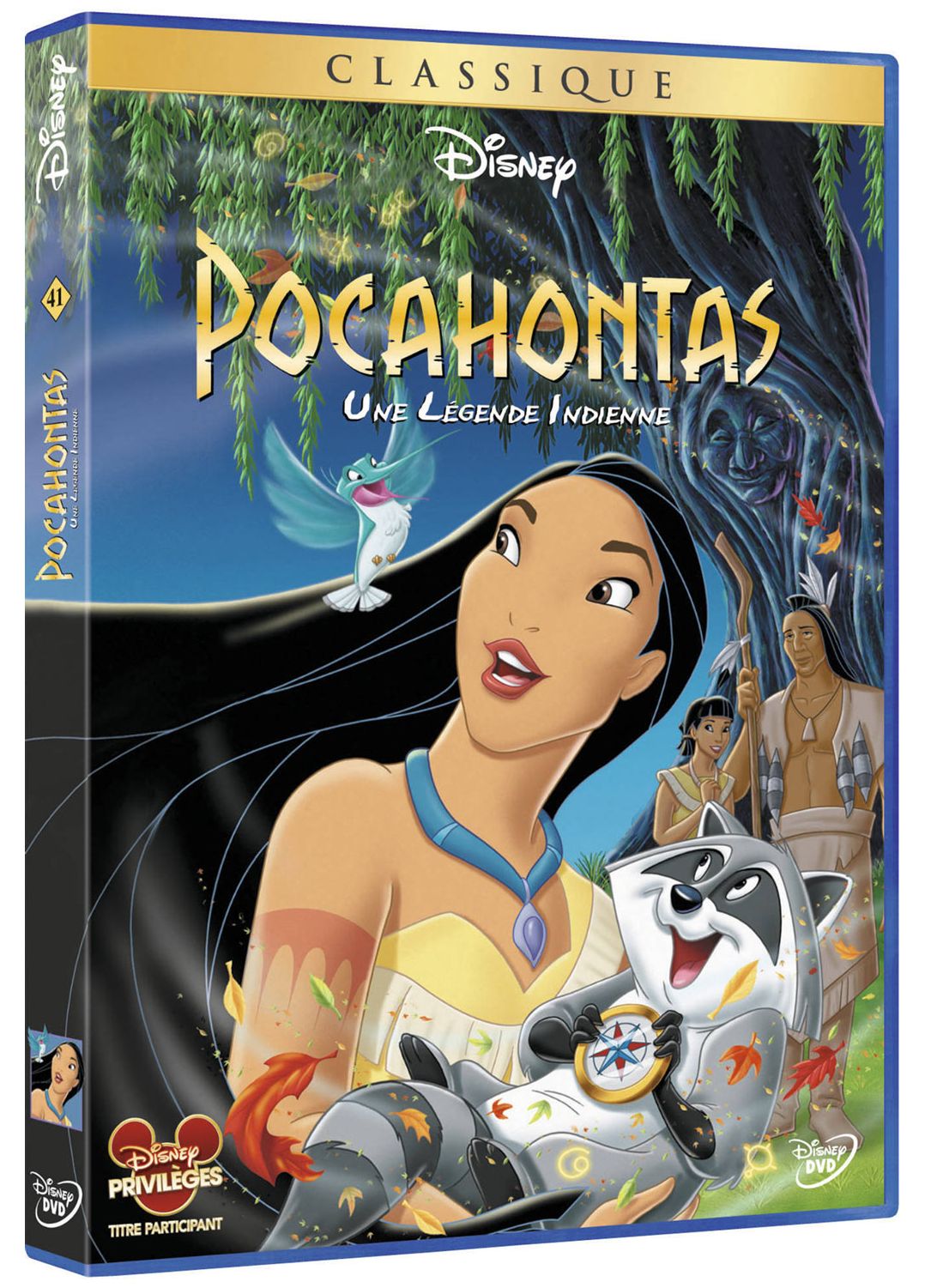 Pocahontas, une légende indienne [DVD à la location] - flash vidéo