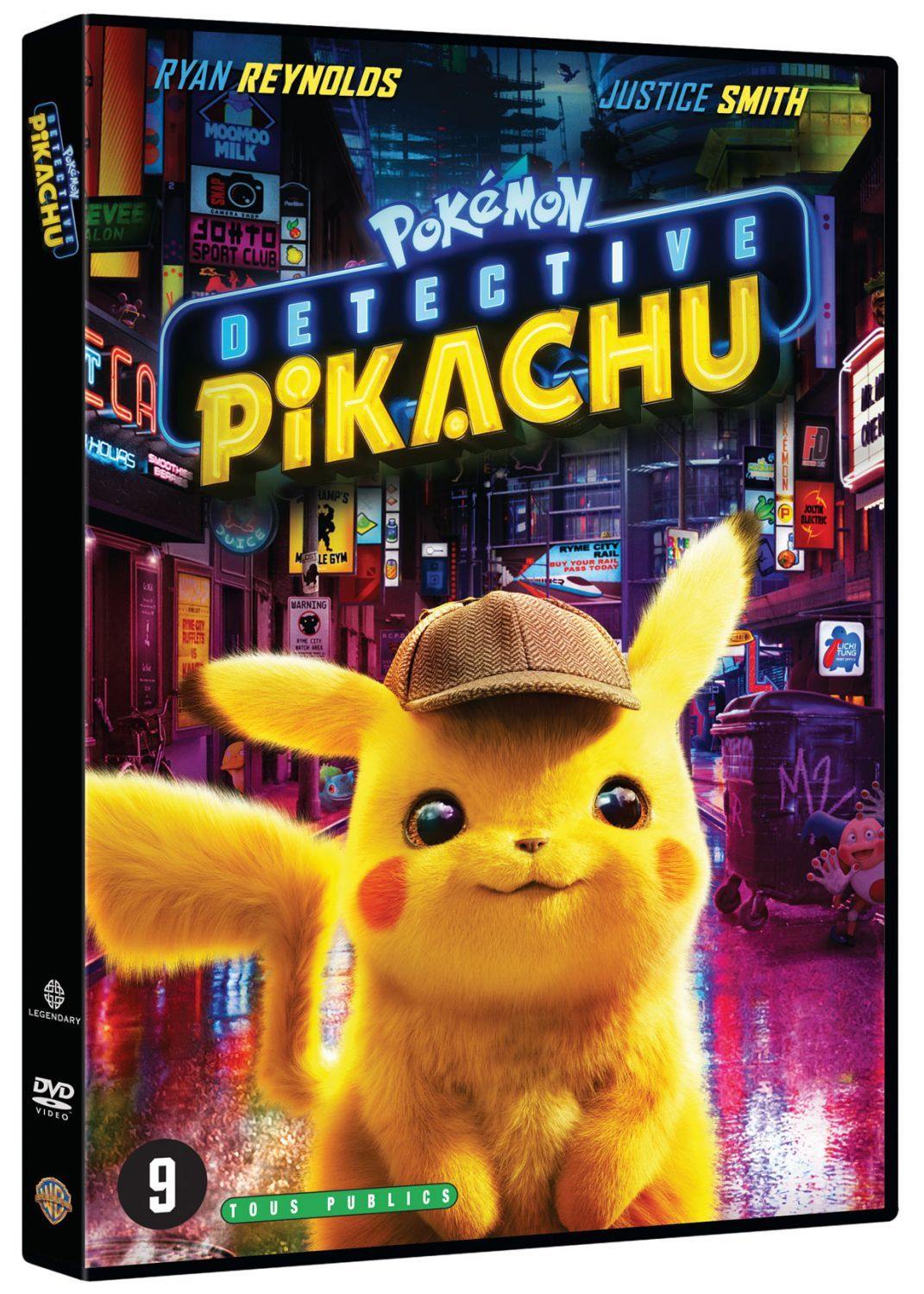 Pokémon Détective Pikachu [DVD] - flash vidéo