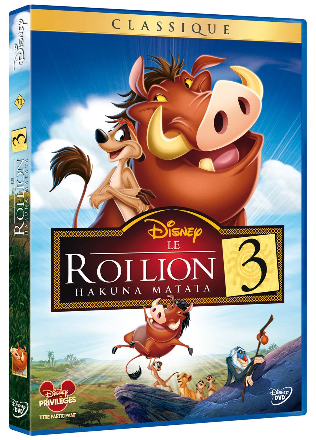 Le Roi Lion III - Hakuna Matata [DVD à la Location] - flash vidéo