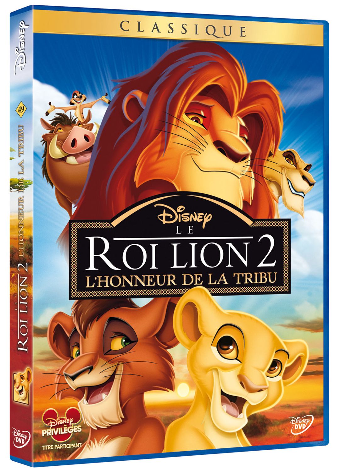 Le Roi Lion II - L'Honneur de la Tribu [DVD à la Location] - flash vidéo