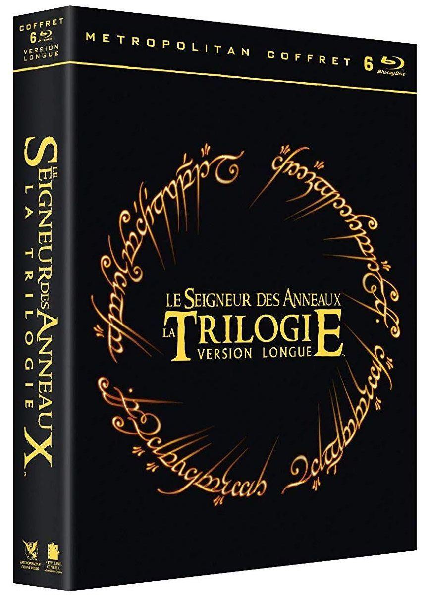 Coffret Trilogie Le Seigneur Des Anneaux Version Longue, 3 Films [Blu-Ray] - flash vidéo