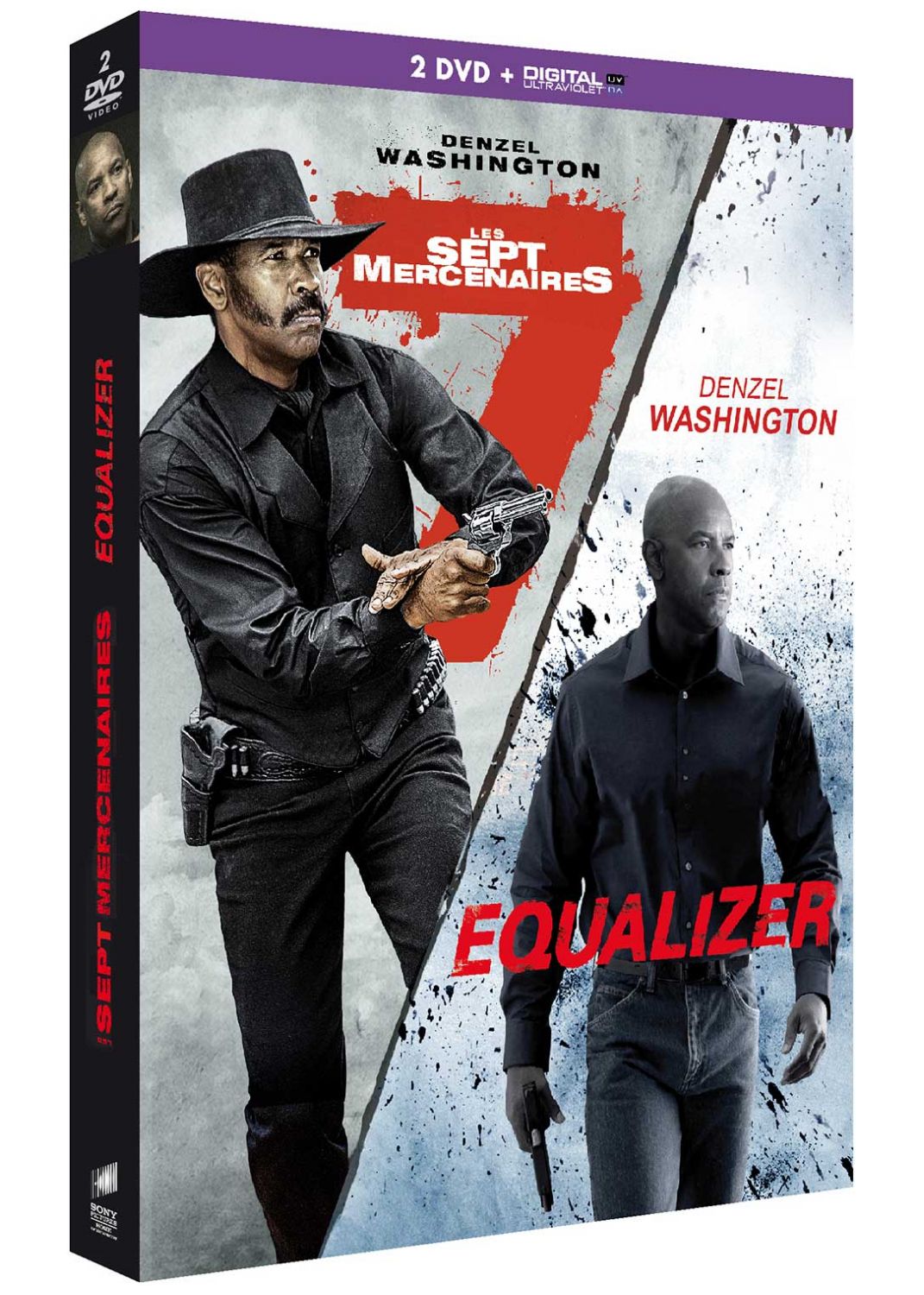 Coffret Antoine Fuqua 2 Films : Les 7 Mercenaires Equalizer [DVD] - flash vidéo