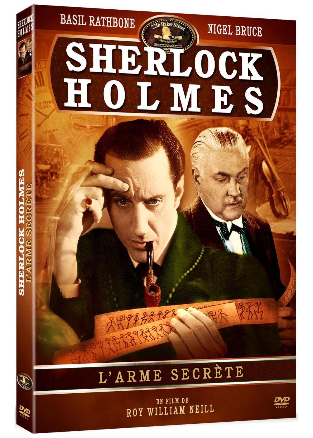 Sherlock Holmes Et L'arme Secrète [DVD] - flash vidéo