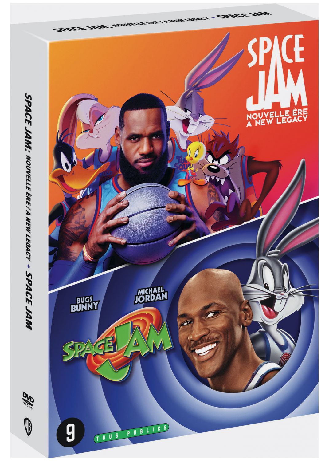 Space Jam + Space Jam 2 - Nouvelle ère - DVD - flash vidéo