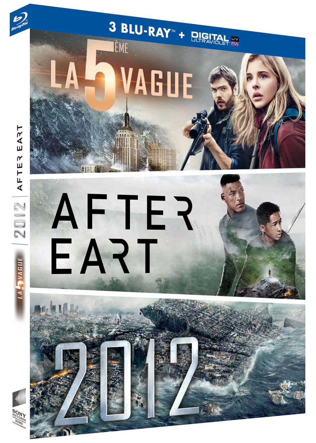 Coffret : La Cinquième Vague  After Earth  2012 [Blu-Ray]