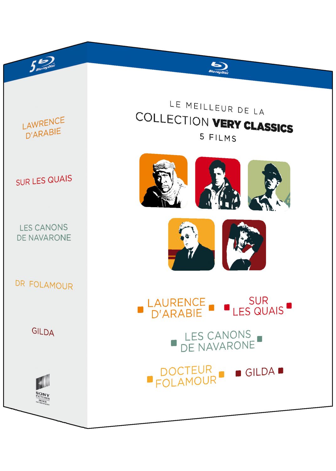 Coffret Le Meilleur Des Very Classics 5 Films [Blu-Ray]