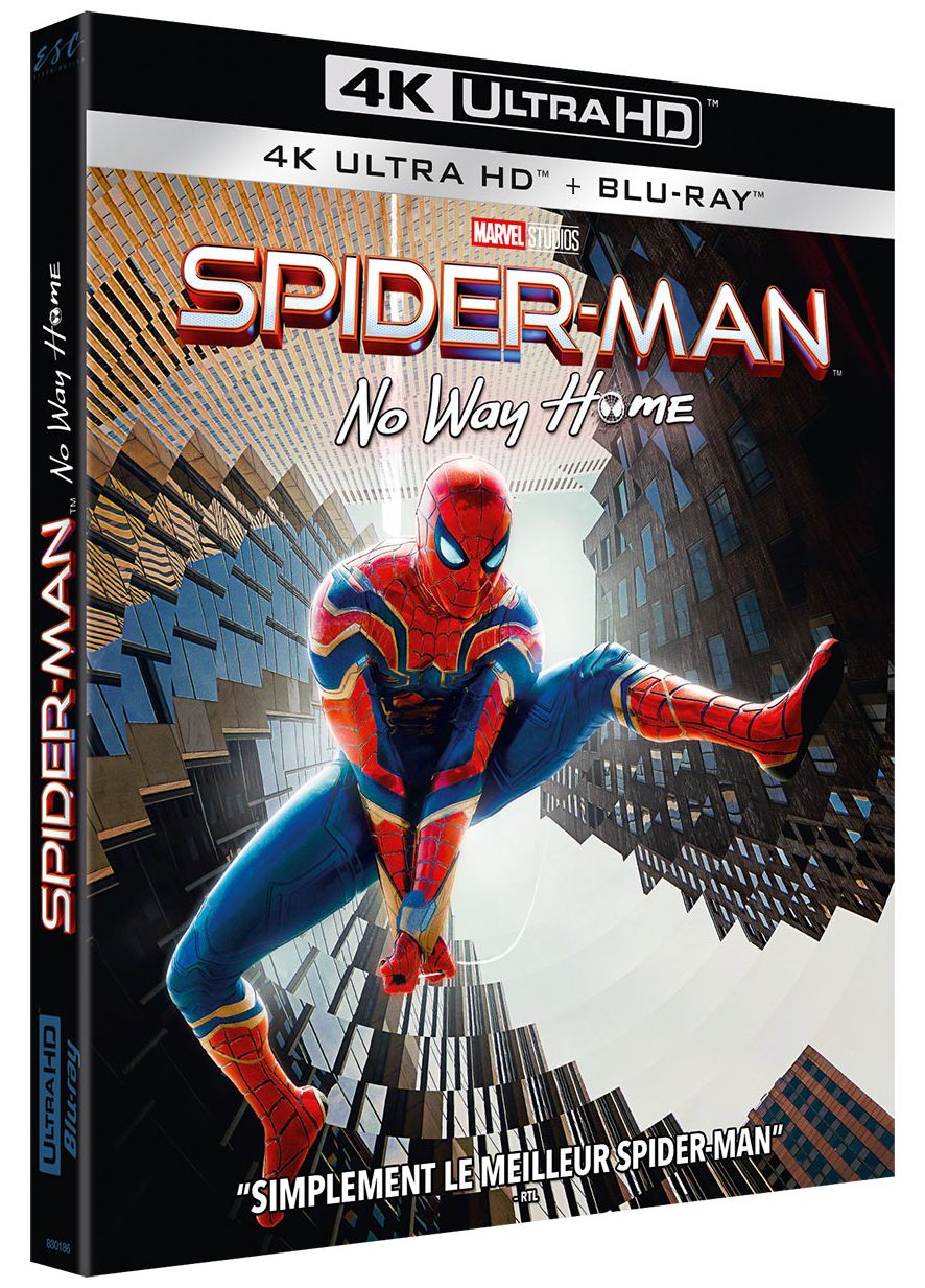 Spider-Man : No Way Home [DVD, Blu-ray, 4K UHD à la location]